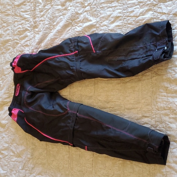 MSR Motorcycle Pants Women's sz 8 Zip off Pants Shorts like new - Picture 5 of 9